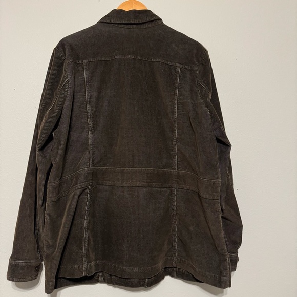 Eddie Bauer Women’s Corduroy Barn Jacket Trucker Chore Utility 2X - Picture 2 of 4